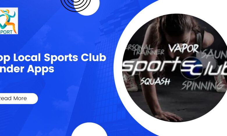 Local Sports Club Finder